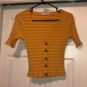 Orange shirt cute for the summer